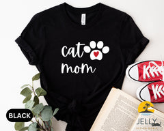 Cat Mom Shirt, Gift to Mom, Pet Lover Shirt, Cat Shirt, Cat Mama T-Shirt, Cat Lover Gift, Mother's Day Shirt, Cat Mama Shirt,