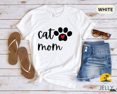 Cat Mom Shirt, Gift to Mom, Pet Lover Shirt, Cat Shirt, Cat Mama T-Shirt, Cat Lover Gift, Mother's Day Shirt, Cat Mama Shirt,