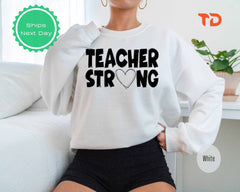 Teacher Sweatshirts, Back to School Teacher Sweatshirt, First Day of School Shirt for Teachers, Personalized Shirt, Birthday Shirt