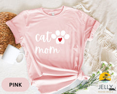 Cat Mom Shirt, Gift to Mom, Pet Lover Shirt, Cat Shirt, Cat Mama T-Shirt, Cat Lover Gift, Mother's Day Shirt, Cat Mama Shirt,