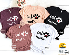 Cat Mom Shirt, Gift to Mom, Pet Lover Shirt, Cat Shirt, Cat Mama T-Shirt, Cat Lover Gift, Mother's Day Shirt, Cat Mama Shirt,