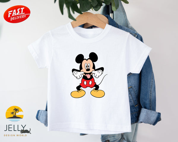 Mickey Mouse Onesie Classic Mickey Scribble Tee Shirt Baby Suit One Piece For Baby Girl Boy Infant Toddler Youth For Disney World Trip Gift