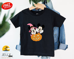 Mickey Toddler Disney Shirts, Kids Halloween Outfits, Halloween Gifts, Sweet & Spooky T-Shirt, Mickey Mouse Baby Bodysuit,Kid Toddler Tee