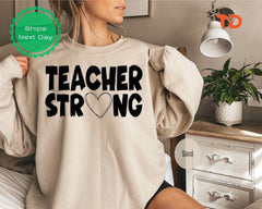 Teacher Sweatshirts, Back to School Teacher Sweatshirt, First Day of School Shirt for Teachers, Personalized Shirt, Birthday Shirt