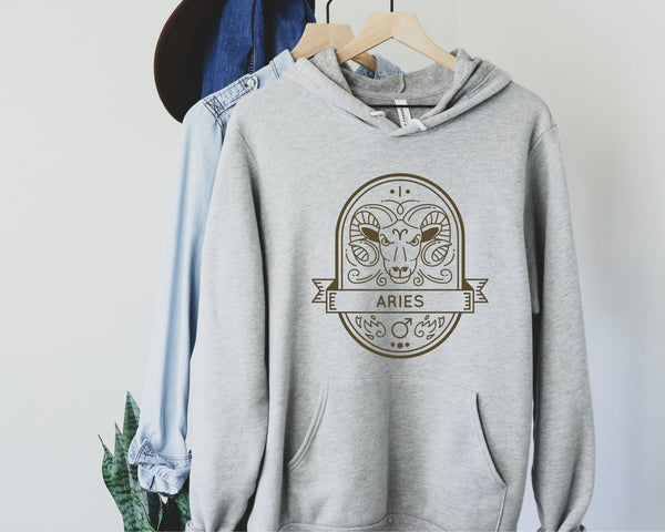 Aries Zodiac Hoodie, Best Gift Ever, All Zodiac Hoodie, Mr Mrs Simple Shirt, Perfect Gift, New Season Zodiac Hoodies