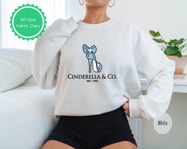 Cinderella Company Est 1950 Sweatshirt, Girl Gang Gift, Girls in the Disney, Gift For Disney Trip, Custom Sweater, Family Trip To Disneyland