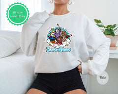 Horror Scare Bears Halloween sweatshirt, Care Bears, Funny Halloween, Vintage Sweatshirt, Horror Characters Hoodie, Serial Killer Sweatshirt