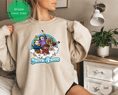 Horror Scare Bears Halloween sweatshirt, Care Bears, Funny Halloween, Vintage Sweatshirt, Horror Characters Hoodie, Serial Killer Sweatshirt