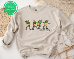 That's It I'm Going Sweatshirt, Grinch Santa Xmas Christmas Tee Sweatshirt, Gift Sweatshirt