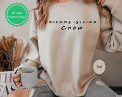 Friends Giving Crew, Happy Thanksgiving Crew, Thanksgiving Sweatshirt, Friendsgiving Party, Thanksgiving Cousin, Thanksgiving Family Crew