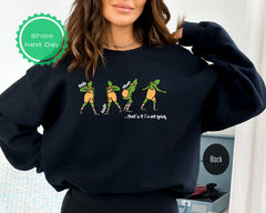 That's It I'm Going Sweatshirt, Grinch Santa Xmas Christmas Tee Sweatshirt, Gift Sweatshirt