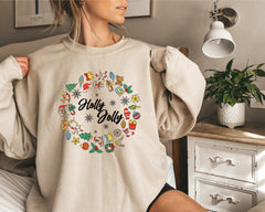 Have a Holly Jolly Christmas Sweater, Holly Jolly Sweatshirt, Holly Jolly Christmas, Christmas Sweater, Christmas Sweatshirt