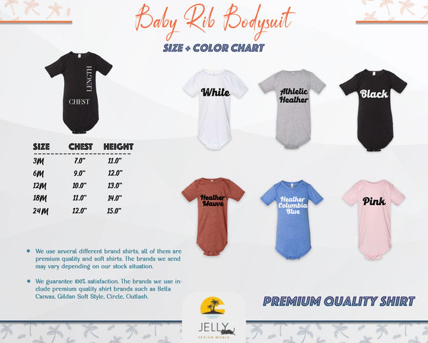 a baby bodysuit is shown in different colors