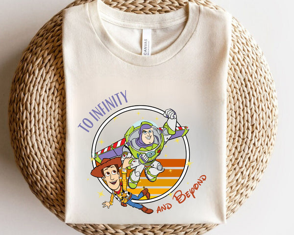 Toy Story To Infinity and Beyond Shirt, Buzz Lightyear Shirt, Sheriff Woody Shirt, Toy Story Birthday, Disney Best Friends Shirt