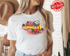 Formula 1 Racing T-Shirt - Sundays are for Formula 1 - Retro F1 Graphic Tee - Classic Race Car Design - Motorsport Enthusiast Gift