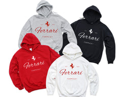 ferrari hoodie, Ferrari Race Swaetshirt, Car sweatshirt, Race hoodies, Race Car, , Formula 1 Sweatshirt