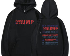 Trump Fight Hoodies, You Can't Kill Freedom Sweatshirt, Trump 2024 Sweatshirt, Stand with Trump , He'll Never Stop Fighting To Save America