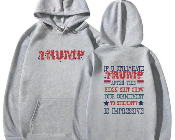 Trump Fight Hoodies, You Can't Kill Freedom Sweatshirt, Trump 2024 Sweatshirt, Stand with Trump , He'll Never Stop Fighting To Save America