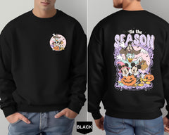 Disney Mickey Halloween Sweatshirt - Mickey's Not So Scary Hoodie - Mickey Ghost Sweatshirt - Halloween Disney Hoodie -Mickey Halloween 2024