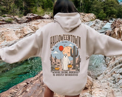 Halloweentown University Sweatshirt, Halloween Town Est 1998 Sweatshirt, Fall Sweatshirt, ghost Sweater, Womens Halloween hoodies,Halloween