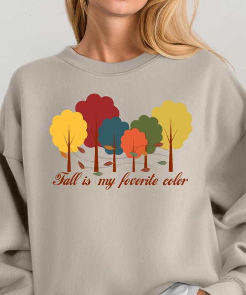 Fall Tree Sweatshirt, Autumn Tree Line Sweatshirt, Thanksgiving Sweatshirt, Fall Autumn Women's Sweatshirt, Trendy Bestseller Fall  Hoodies