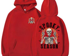 Spooky Season Sweatshirt,Retro Spooky Shirt,skeleton Hoodie,Halloween Sweatshirt,Fall Vibes,Cozy Season ,Cute Fall hoodies,Halloween Gift,