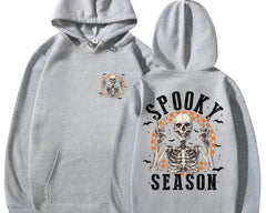 Spooky Season Sweatshirt,Retro Spooky Shirt,skeleton Hoodie,Halloween Sweatshirt,Fall Vibes,Cozy Season ,Cute Fall hoodies,Halloween Gift,