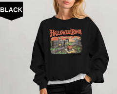 Halloweentown Est 1998 Sweatshirt - Retro Fall Hoodie, Halloweentown University Sweatshirt, Halloween Pullover, Cozy Autumn Wear