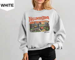 Halloweentown Est 1998 Sweatshirt - Retro Fall Hoodie, Halloweentown University Sweatshirt, Halloween Pullover, Cozy Autumn Wear