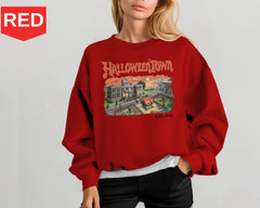 Halloweentown Est 1998 Sweatshirt - Retro Fall Hoodie, Halloweentown University Sweatshirt, Halloween Pullover, Cozy Autumn Wear