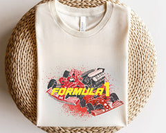 Formula 1 Racing T-Shirt - Sundays are for Formula 1 - Retro F1 Graphic Tee - Classic Race Car Design - Motorsport Enthusiast Gift