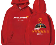 Formula 1 McLaren Hoodie / McLaren Crewneck / McLaren Lando Norris / Lando Norris Sweatshirt / Oscar Piastri / McLaren Merch / F1 Shirt