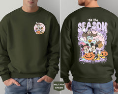 Disney Mickey Halloween Sweatshirt - Mickey's Not So Scary Hoodie - Mickey Ghost Sweatshirt - Halloween Disney Hoodie -Mickey Halloween 2024