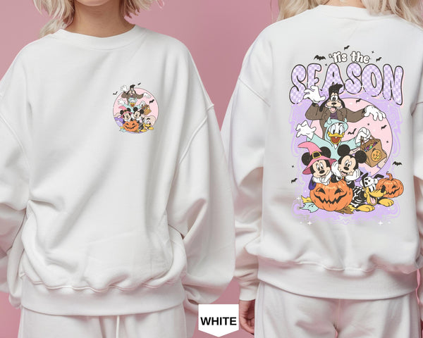 Disney Mickey Halloween Sweatshirt - Mickey's Not So Scary Hoodie - Mickey Ghost Sweatshirt - Halloween Disney Hoodie -Mickey Halloween 2024