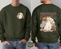 Retro Halloweentown Sweatshirt - Vintage Fall Hoodie, Halloween Ghost Sweater, Cozy Unisex Pullover -Halloween gift hoodie