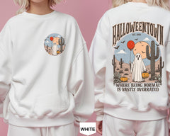 Halloweentown University Sweatshirt, Halloween Town Est 1998 Sweatshirt, Fall Sweatshirt, ghost Sweater, Womens Halloween hoodies,Halloween