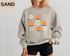 Fall Pumpkin Sweatshirt, Thanksgiving Shirt, Thanksgiving Sweatshirt, Autumn Sweathirt, Pumpkin Lover Sweater, Fall Women's Sweatshirt