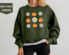 Fall Pumpkin Sweatshirt, Thanksgiving Shirt, Thanksgiving Sweatshirt, Autumn Sweathirt, Pumpkin Lover Sweater, Fall Women's Sweatshirt