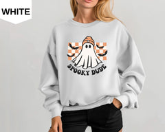 Spooky Dude Ghost Sweatshirt,Retro Halloween Sweatshirt,Spooky Sweatshirt,Retro Halloween Boys Sweatshirt,Spooky Season,2024 Halloween trend