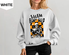 Salem Book Club Sweatshirt Halloween Halloween Teacher Sweatshirt, Halloween Salem Tee, Librarian Sweatshirt Smut Book Lover Tee