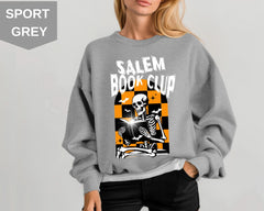 Salem Book Club Sweatshirt Halloween Halloween Teacher Sweatshirt, Halloween Salem Tee, Librarian Sweatshirt Smut Book Lover Tee